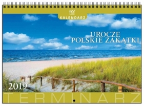 Kalendarz 2019 Planszowy A4 Urocze Polskie Zakątki