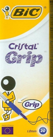 Długopis Cristal Grip Niebieski 20 sztuk