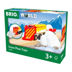 Brio World: Pociąg z pługiem śnieżnym (63360600)