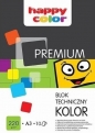 Blok techniczny A3/10 - kolorowy