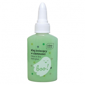 Klej świecący w ciemności do dekoracji 40 ml BOO, 1 szt