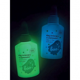 Klej świecący w ciemności do dekoracji 40 ml BOO, 1 szt