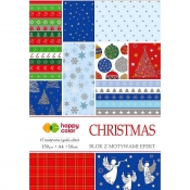 Blok z motywami Efekt A4/10 arkuszy - Christmas (425241)
