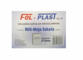 Okładka na podr regulowana NR 6 (20szt)
