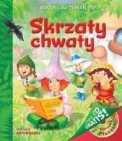 Skrzaty Chwaty + płyta CD - Zeman Bogusław 
