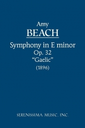 Symphony in E-minor, Op. 32 (Gaelic) - Study score