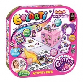 GELARTI Duży zestaw tematyczny Activity Pack GLITTER