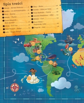 W 15 histori dookoła świata. Disney - Claire Bertholet, Sophie Koechlin