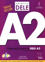Objetivo DELE A2 book + audio online - Celia Diaz