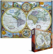 Puzzle 1000: Antyczna mapa świata