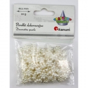 Koraliki perełki plastikowe kwiatki 14x11mm