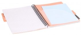 Kołozeszyt Strigo Pads Project Book B5 kratka Floral - czarny
