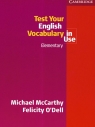 Test Your english vocabulary in Use elementary  McCarthy Michael, Odell Felicity