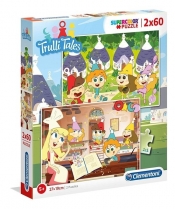 Puzzle Supercolor Trulli Tales 2x60