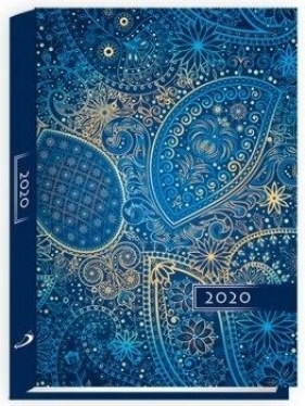 Terminarz 2020 A5 Kolorowy ornament