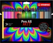 Flamastry Pen 68 Arty 30 kolorów STABILO