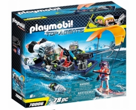 Playmobil Top Agents: S.H.A.R.K Ścigacz wodny z rakietami