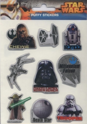 Nalepki Puffy Star Wars