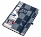 Kalendarz 2027 B6 dzienny Jazz - jeans-serca
