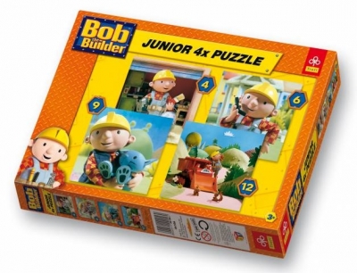 Bob Budowniczy - Junior Puzzle - 4 elementy (36106)