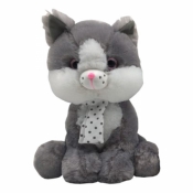 Maskotka Kot szary Silver 30 cm (4820a)