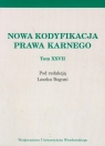 Nowa kodyfikacja prawa karnego Tom XXVII