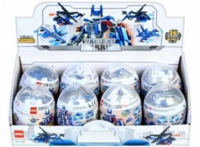 Klocki konstrukcyjne w kuli robot