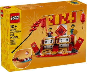 Lego, Iconic - Kalendarz festiwalowy, 345 el. (40678)