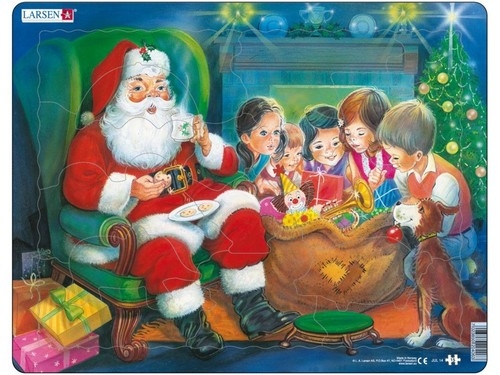Święty Mikołaj z dziećmi