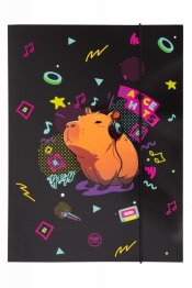 Coolpack, Teczka kartonowa A4 z gumką - Capybara Music (05063CP)