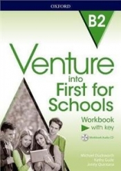 Venture into First for Schools Workbook With Key Pack - Jenny Quintana, Kathy Gude, Michael Duckworth
