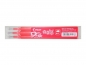 Wkłady do pióra kulkowego Pilot Frixion Ball, 3 szt. - czerwone (BLS-FR7-R-S3)