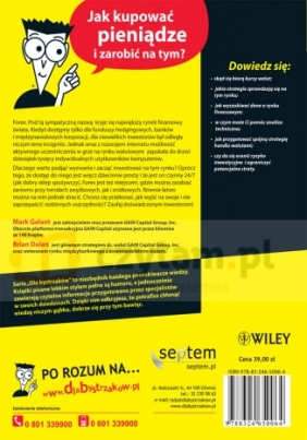Forex dla bystrzaków - Mark Galant, Brian Dolan