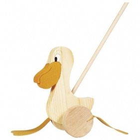 Pchacz Pelikan - zabawka do pchania (GOKI-WP006)