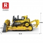 Reobrix, Klocki Buldożer spychacz duży - Zestaw Caterpillar dynamic, 1988 el.