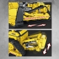 Reobrix, Klocki Buldożer spychacz duży - Zestaw Caterpillar dynamic, 1988 el.