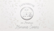 Zaproszenie Komunia ZP-10 (10szt.)