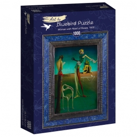 Bluebird Puzzle 1000: Salvador Dali, Kobieta z głową z róż (60106)