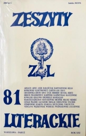 Zeszyty literackie 81 1/2003 - Opracowanie zbiorowe