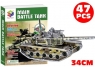 Puzzle 3D Main Battle Tank Czołg wojskowy 47 elementów