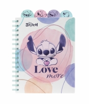 Coolpack, Kołobrulion B5/100k z główkami kratka Disney Fashion - Stitch pastel (75064PTR)