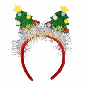 Opaska na głowę choinki