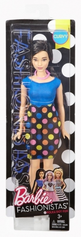 BARBIE Fashionistas, Kolorowe grochy (FBR37)