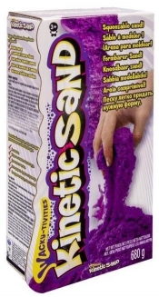 Kinetic Sand neonowy piasek 680g fiolet. (71409/71409c)