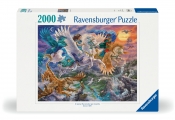 Ravensburger, Puzzle 2000: Fantazja - Pegaz (12000806)