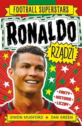 Ronaldo rządzi. Football superstars - Simon Mugford