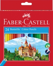 Kredki Faber-Castell Zamek, 24 kolory (120124 FC)