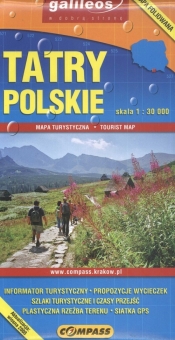 Tatry Polskie mapa turystyczna 1: 30 000 - <br />
