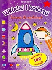 Wklejaj i koloruj Ćwiczenia dla najmłodszych - Isacchi Giorgia
