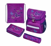 Tornister Loop plus Glitter Butterfly